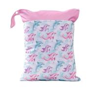 LIUHLFSR 2PC 30 * 40CM Waterproof Wet Dry Bag Travel Wetbag With Two Zippered Pockets per Viaggi, Spiaggia