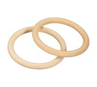 LIUHLFSR 4 Pezzi di Anelli Legno da 100 mm, Anello macramè Vuoto Non finito Cerchio for connettori Pendenti for Pittura Artigianale Fai Te Decorazioni for la casa per Il Fai da Te