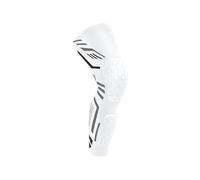 LIUHLFSR Ginocchiere da 1 Pezzo, Ginocchiere e Polpacci Antiurto, Protezione for Maniche Gambe a Compressione Coscia for Giovani Adulti, Sport, Basket, Corsa per Sport(White,M)