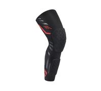 LIUHLFSR Ginocchiere da 1 Pezzo, Ginocchiere e Polpacci Antiurto, Protezione for Maniche Gambe a Compressione Coscia for Giovani Adulti, Sport, Basket, Corsa per Sport(Black Red,L)