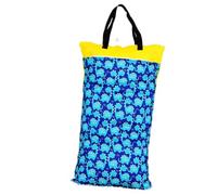LIUHLFSR Reusable Hanging Wet Dry Cloth Diaper Bag With Double Zippered Pockets 40 * 70cm per Viaggi, Spiaggia
