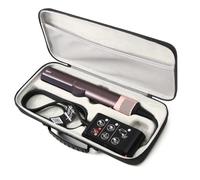 LIUIIVIRI Custodia rigida da viaggio compatibile con piastra per capelli Dyson Airstraight HT01 e alimentatore, custodia impermeabile e antiurto per il trasporto (nero)