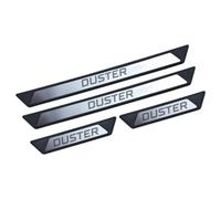 LIUIN 4 Pezzi Battitacco Adesivi in Acciaio Inox per Dacia Duster III 2020-2025, Auto Guardia Porta Soglia Protezione AntiGraffio,D