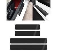 LIUIN 4 Pezzi Pellicola Protettiva in Carbonio Adesivo Batticalcagno per Jeep Avenger 2023-2024, Battitacco Adesivi Soglie Porte Porta Soglia Sticker Car Accessori