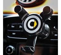 LIUIN Porta Cellulare Auto per Smart 450 451 453 Fortwo Forfour, Telefono Auto per d'Aria Bocchetta,Porta Cellulare Macchina con Gancio 360° Rotazione