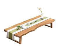 LIUJHGH Tavolino basso giapponese, tavolo da tè da terra, tavolo da altare lungo per pranzi e pratiche spirituali(100cm)