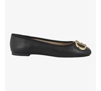 LiuJo Dafne 04 - Ballerina da Donna in Pelle Nera