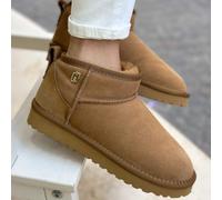 LIUJO SCARPE SNEAKERS STIVALETTI SUEDE JIL 01 COGNAC ANKLE BOOT 130 €