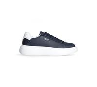 Liu Jo Jeans Scarpa Uomo Liu-Jo Sneakers Big 01 in Pelle Blu Navy/Bianco US24LJ05 7B4027PX474S3342 43