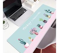 LIUJUAN Pelle Pu Tappetino per Mouse Grande Tappetino per Mouse Mouse da Ragazza Impermeabile Semplice E Carino-Q_300X800Mm_3 Millimetri