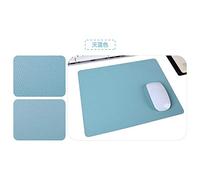 LIUJUAN Pelle Pu Tappetino per Mouse Grande Tappetino per Mouse Piccolo Cuoio Carino Simpatico Tinta Unita Resistente all'Acqua Portatile Semplice Pad in Pelle-O_300X250Mm