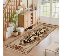 LIUJYUAN Tappeti Runner Assorbente Tappeto Runner 85x200cm E | Tappetino Da Cucina Antimacchia Multiuso Pelo Corto Retro Antiscivolo Per Adatto Da Tenere Sotto Il Lavandino E Fornelli