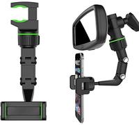 LIUKM Porta Cellulare da Auto,3 in 1 Supporto Telefono Auto Universale per Cruscotto e Parabrezza e Bocchetta Dell’aria, 360°di Rotazione Porta Smartphone Auto per iPhone, Samsung, Huawei, etc