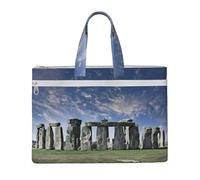 Liulannq Sky And Stone Canvas File Borse, Ufficio e Affari Portatile Leisure Borse, Kit Studio, Borse Di Stoccaggio, Super Durevoli.