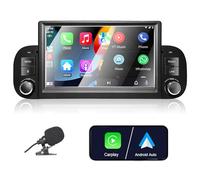 Liulbobu Autoradio per Fiat Panda 2013-2020 Compatibile Wireless Carplay/Android Auto, Fiat Panda Radio da 7 pollici con Touchscreen/Bluetooth/FM/AM/USB/DSP/RDS/Mirror Link