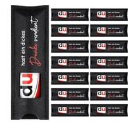 LIULINY 15 Pezzi Confezioni di Cioccolato Feltro di Copertura, Senza Cioccolato Regalo in Feltro, Regalo di Ringraziamento per Colleghi in Feltro, per Matrimonio Battesimo Compleanno Laurea (Nero)