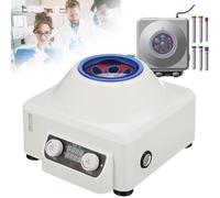 LIULIQ Centrifughe da Laboratorio da Banco, Centrifuga da Laboratorio con 6 Provette da Centrifuga da 10 Ml, Forza Centrifuga 1685 X G, Intervallo di velocità 300~4000 Giri/min E Timer 0~100 Min