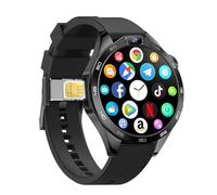 LIULIQ Smart Watch, Orologio Telefono Con Schermo Rotondo Da 1,85 Pollici Con Doppia Fotocamera HD, Supporta Le Videochiamate, Il Posizionamento GPS E Il Monitoraggio Della Salute