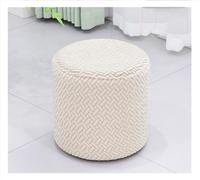 LIULIWEIFA Copripoggiapiedi Elastico Rotondo/Quadrato 30x30 Estensibile Copri-Pouf Fodera in Ottomano Elasticizzato Copertura per Sgabello Quadrato Copertura Dell'Ottomano,#12