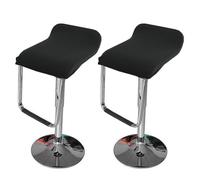 LIULIWEIFA Coprisedile per Sedia Coprisgabello Copri Sgabello da Bar Quadrato Lavabili Coprisgabello da Bancone da Pub 2/4/6 Pezzi, Coprisgabelli Cucina Elasticizzate Fodera,#12,2pcs