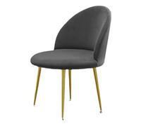 LIULIWEIFA Dark green b,4pcs,Velluto Coprisedie con Schienale 2/4/6 Pezzi Copripoltrona Elasticizzato Ufficio Coprisedia becco d'anatra per sgabello, trucco, sedia da pranz