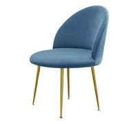 LIULIWEIFA Peacock blue b,6pcs,Velluto Coprisedie con Schienale 2/4/6 Pezzi Copripoltrona Elasticizzato Ufficio Coprisedia becco d'anatra per sgabello, trucco, sedia da pranz