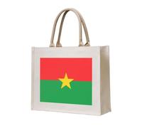 LiuMng Borsa tote in tela da donna/borsa a tracolla personalizzata/bandiera del Burkina Faso stampa borsa della spesa, per amici, sorelle, regali