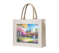 LiuMng Borsa tote in tela da donna/borsa a tracolla personalizzata/borsa della spesa con stampa di unicorni, per amici, sorelle, regali
