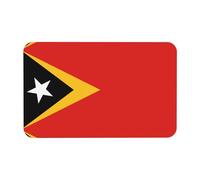 LiuMng Tappetino da bagno con stampa della Repubblica democratica di Timor Est in terra di diatomite, tappetino da doccia assorbente, tappetino da bagno, adatto sotto la porta
