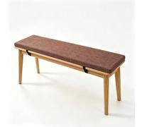 LIUNADM Cuscino Panca Antiscivolo Sfoderabile Lavabile 30x90cm marrone | Spessi Cuscini Comodo Spesso Morbido Per Interni Ed Esterni