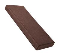 LIUNADM Cuscino per Panca Antiscivolo Sfoderabile Lavabile 20x150cm marrone | Panche Seduta Imbottito Su Misura Resistente Per Interni Ed Esterni