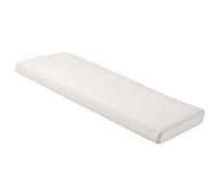 LIUNADM Cuscino per Panca Antiscivolo Sfoderabile Lavabile 20x30cm bianco | Seduta Da Divano Comodo Spesso Morbido Per Interni Ed Esterni