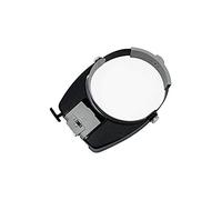 LIUNJHUY Lente d'Ingrandimento con Fascia, Montatura per la Testa, Lenti d'Ingrandimento Illuminate, Lente d'Ingrandimento da Indossare sulla Testa, Lenti d'Ingrandimento con Fascia Regolabile,