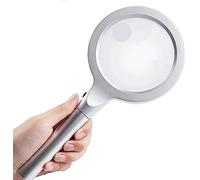 LIUNJHUY Lenti di ingrandimento Ausili per la Vista Lente di ingrandimento Portatile Lettura Notturna con Luce LED Articoli per Ufficio di cancelleria 1 pz Vita Migliore Interesting