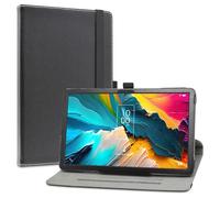 LiuShan Compatibile con custodia TCL NXTPAPER 11 con rotazione a 360 gradi, supporto in PU per tablet TCL NXTPAPER 11 9166G 9466X 2023 Android 13 da 11" (non adatta alla custodia per tablet), nero
