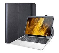 LiuShan Compatible with HP Elite x2 G4 Tablet Case,PU Leather Slim Folding Stand Cover for 12.3" HP Elite x2 G4 2-in-1 Tablet (Not fit 13.3" HP Elite x2 G4 Notebook),Black