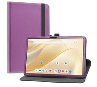 LiuShan Custodia per ALLDOCUBE iPlay70 Pro, 360 gradi di rotazione custodia in Pelle PU con supporto caso per ALLDOCUBE iPlay70 Pro 10.95 Pollici Android Tablet,Viola