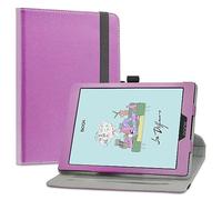 LiuShan Custodia per BOOX Tab Mini C,360 Gradi di Rotazione Custodia in Pelle PU con Supporto Caso per BOOX Tab Mini C 7.8 Pollici Tablet,Viola