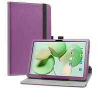 LiuShan Custodia per DOOGEE T10,per DOOGEE T10S,360 Gradi di Rotazione Custodia in Pelle PU con Supporto Caso per DOOGEE T10 / DOOGEE T10S / DOOGEE T10 PRO Tablet 10.1 Pollici,Viola