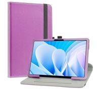 LiuShan Custodia per DOOGEE T35, 360 Gradi di Rotazione Custodia in Pelle PU con Supporto Caso per DOOGEE T35 /DOOGEE T30 PRO 11 Pollici Android Tablet,Viola