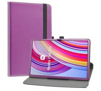 LiuShan Custodia per Xiaomi Redmi Pad Pro,360 gradi di rotazione custodia in Pelle PU con supporto caso per Xiaomi Redmi Pad Pro/Xiaomi POCO PAD 12.1 Zoll 2024 Tablette,Viola