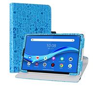 LiuShan per Tab K10 Custodia, 360 Gradi di Rotazione Custodia in Pelle PU con Supporto Caso per 10.3" Lenovo Tab K10 / Lenovo Tab M10 Plus/Tab M10 FHD Plus (2nd Gen) TB-X606F Tablet,Azzurro