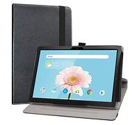 LiuShan per TECLAST P20HD Custodia,TECLAST M40,TECLAST M40 Custodia, 360 Gradi di Rotazione Custodia in Pelle PU con Supporto Caso per 10.1" TECLAST P20HD / M40 / M40SE / M40 PRO Tablet,Nero