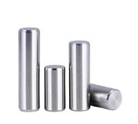 LIUSHENGJIE 1000 perni di posizione in acciaio inox 304, dimensioni da M1 a M3, tasselli a doppia testa piatta smussati resistenti alla ruggine per un allineamento preciso (M1,2,5 mm)