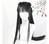 liushop Parrucche Parrucca Cosplay per Donna Stile Cinese Antico Costume da Hanfu Parrucca per Maggiore Sorella Parrucca Donna (Stretched Length : 26inches)
