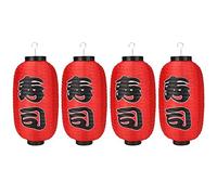 LIUXIN 1/4 PCS 10 Pollici Lampade di Carta in Stile Giapponese Lanterna Chochin Restaurant Sign Party Bar Pub Decor