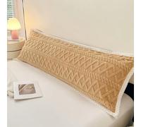 LIUXIN 1 pz Federa per Cuscino in Flanella 48x120/48x150/48x180 Federa per Cuscino Rettangolare Federa per Cuscino Morbida