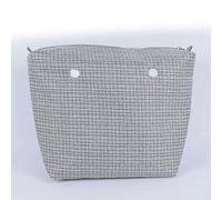 LIUXIN 1 pz. Inserto Interno in Tessuto di Lino per Organizer Classico Mini Obag Mini O Bag, Accessorio per Borsa da Donna