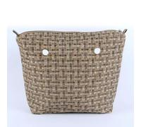 LIUXIN 1 pz. Inserto Interno in Tessuto di Lino per Organizer Classico Mini Obag Mini O Bag, Accessorio per Borsa da Donna