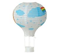 LIUXIN 1 Pz Mongolfiera Lanterna di Carta Decorazione attività Festa Nuziale Decorazione della Casa Appeso Cestino Lanterna Decorazione del Partito